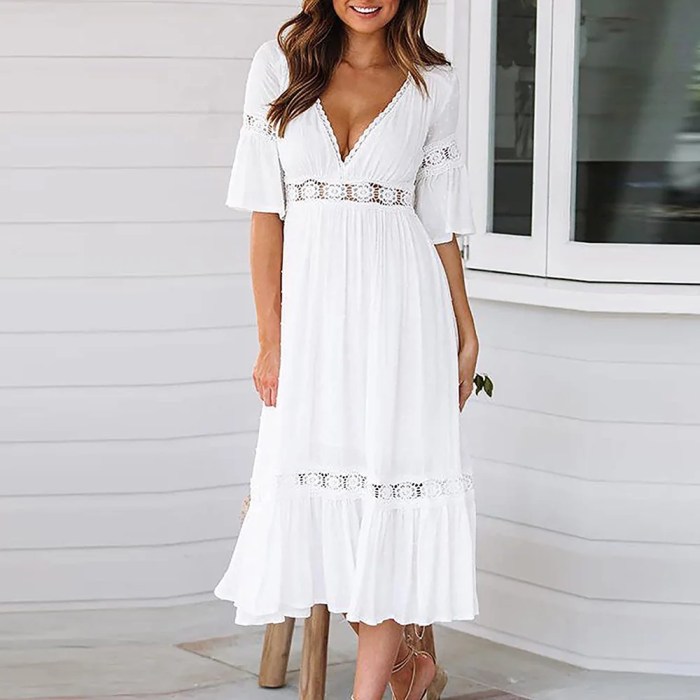 Boho style long dress