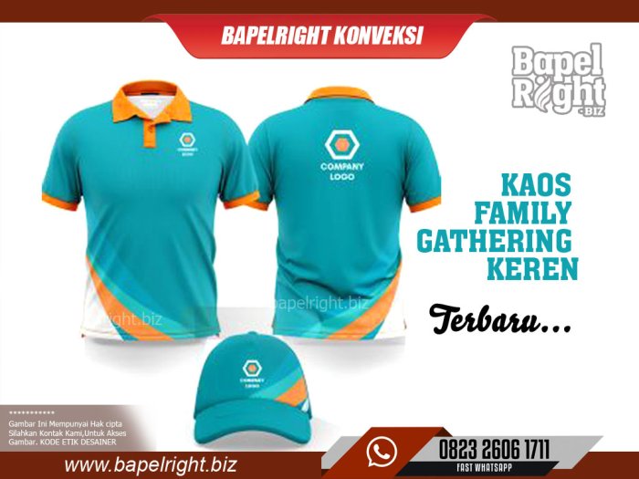 Contoh desain baju family gathering