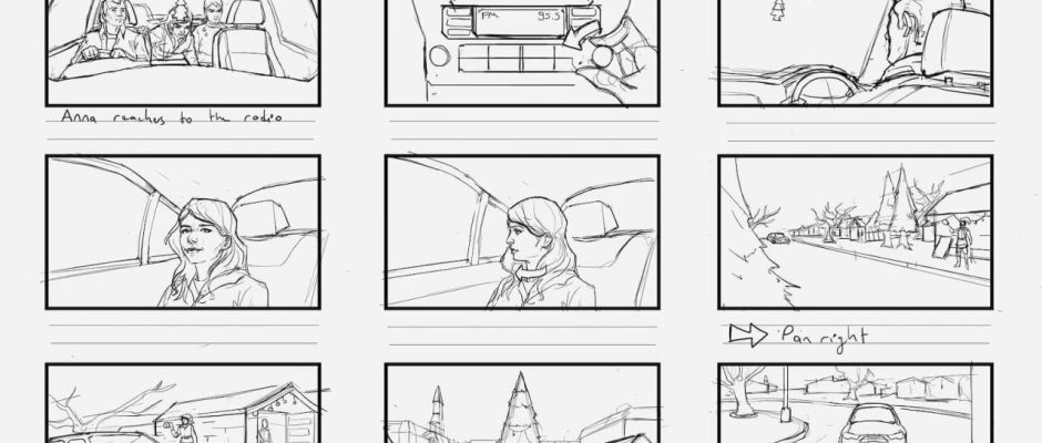 Contoh storyboard desain media interaktif