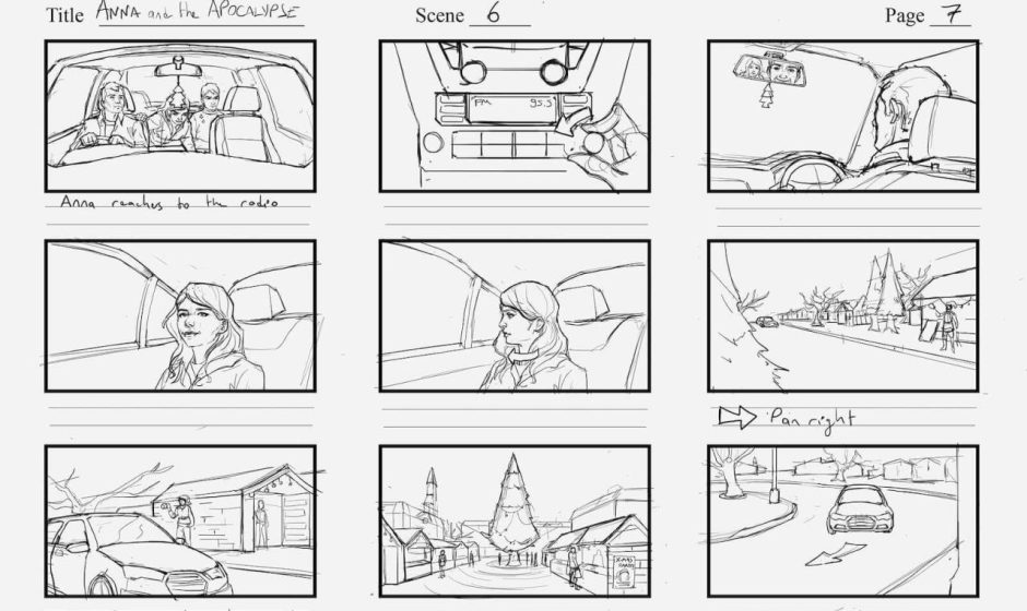 Contoh storyboard desain media interaktif