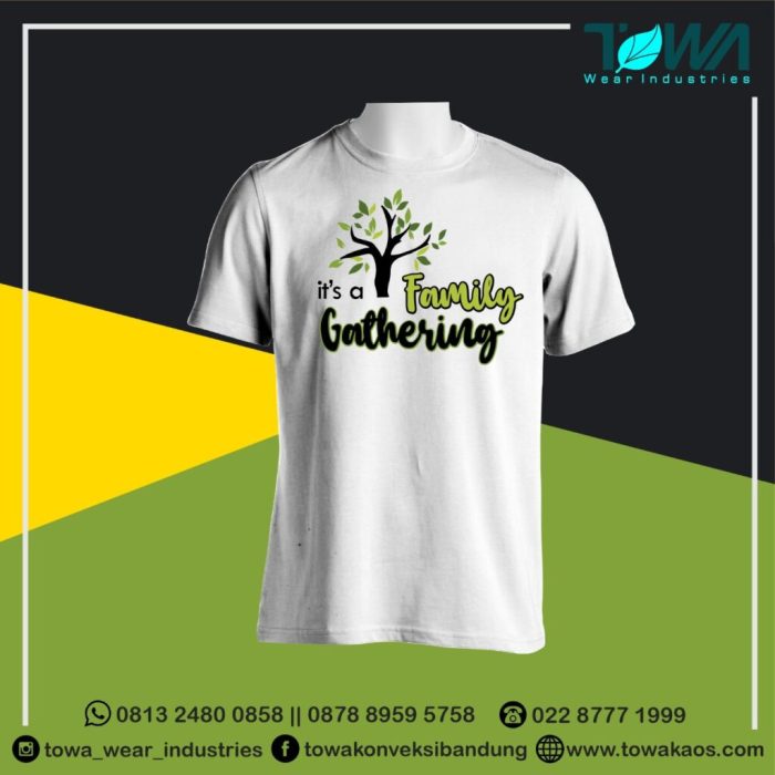 Contoh desain baju family gathering