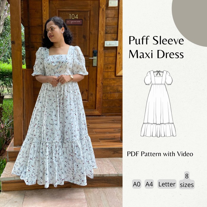 Contoh Desain Baju Long Dress Inspirasi Gaya Terbaru